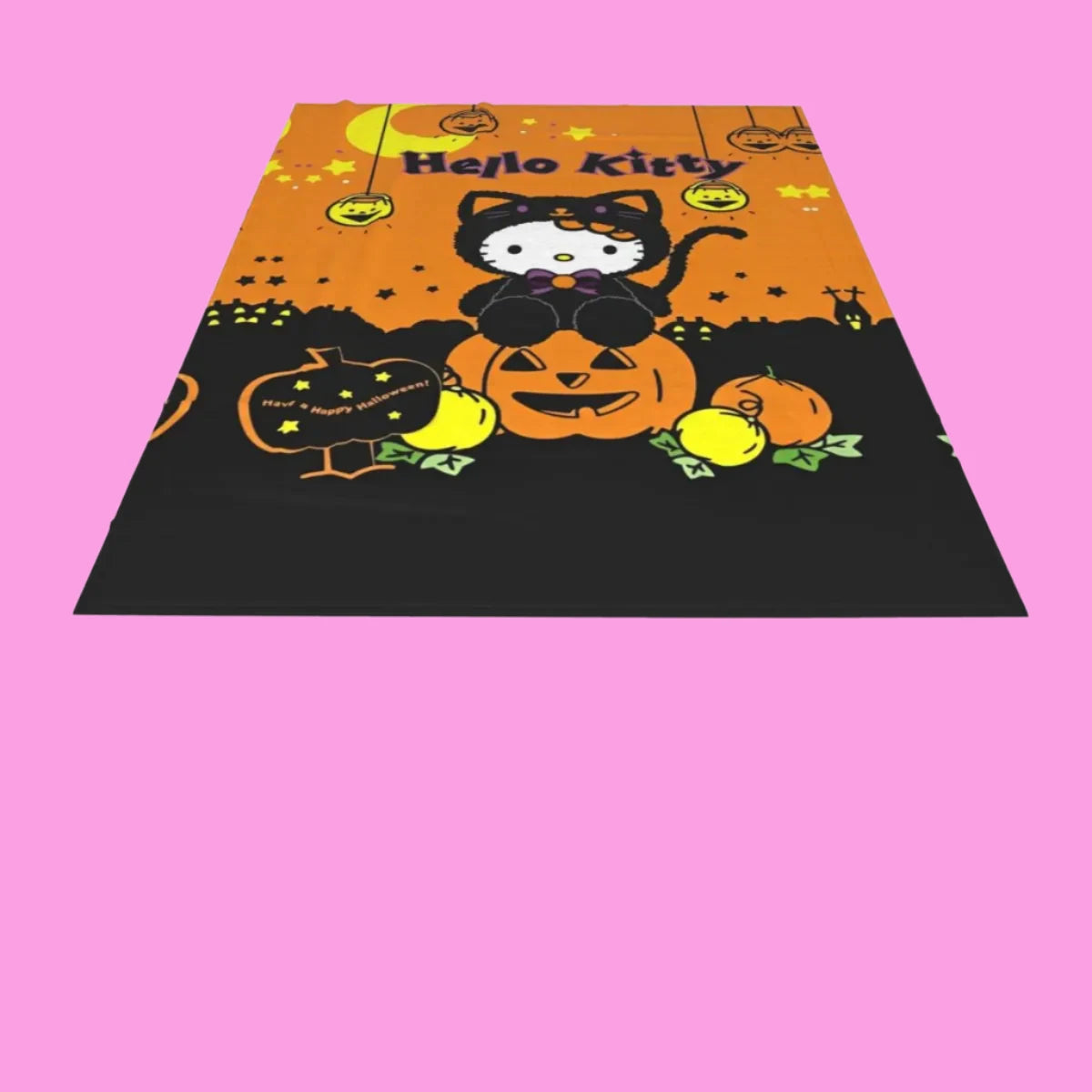 Hello Kitty Halloween Blanket