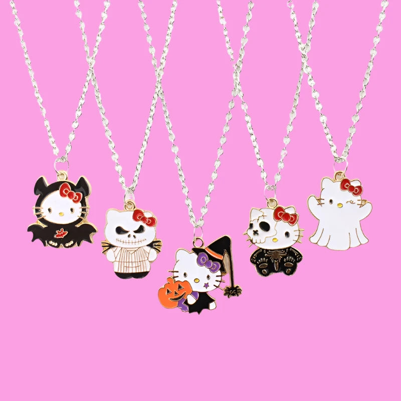 Halloween Hello Kitty Pendant