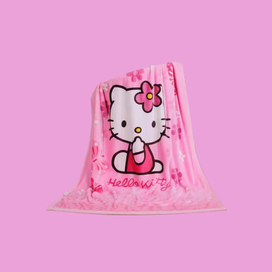 Hello Kitty Plush Blanket