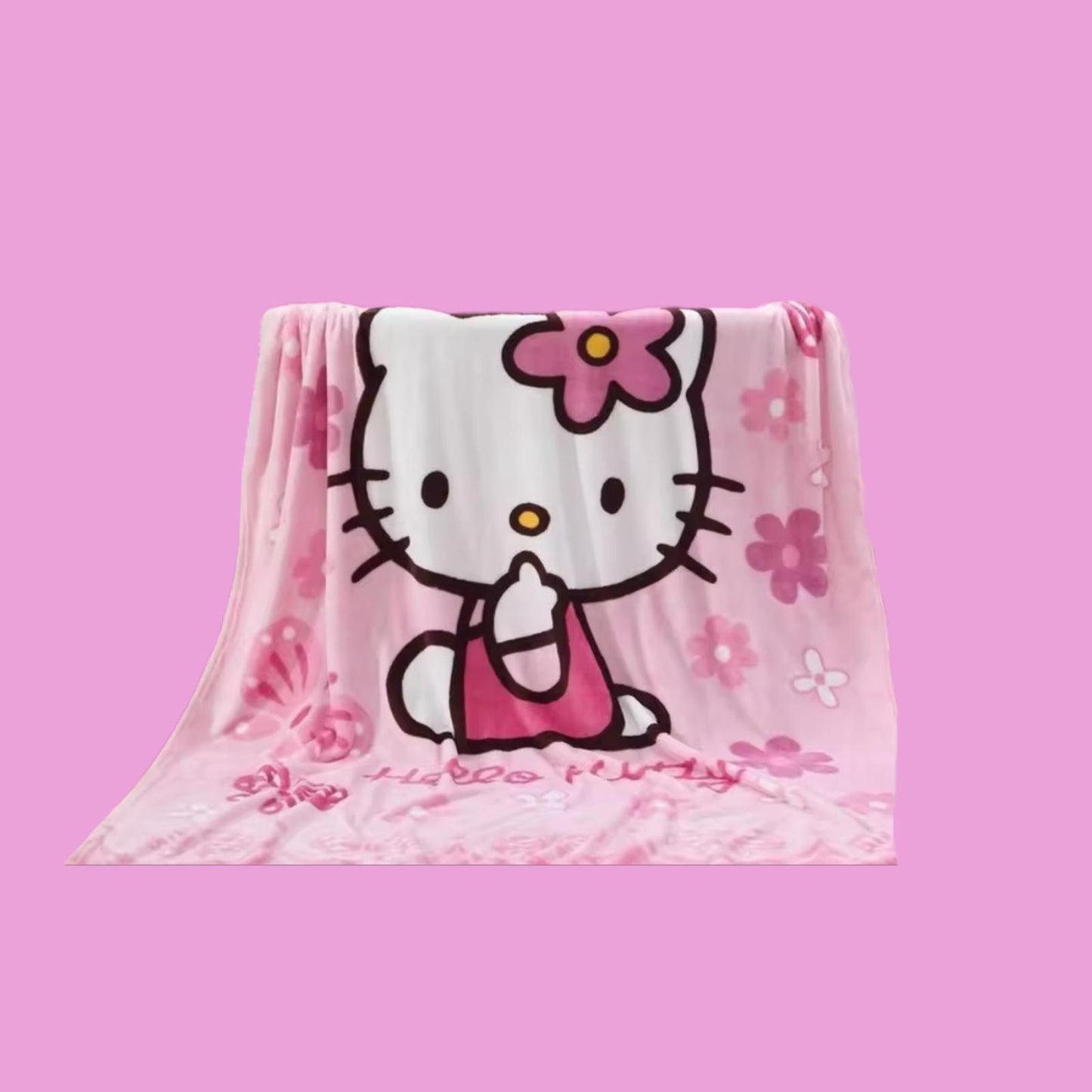 Hello Kitty Plush Blanket