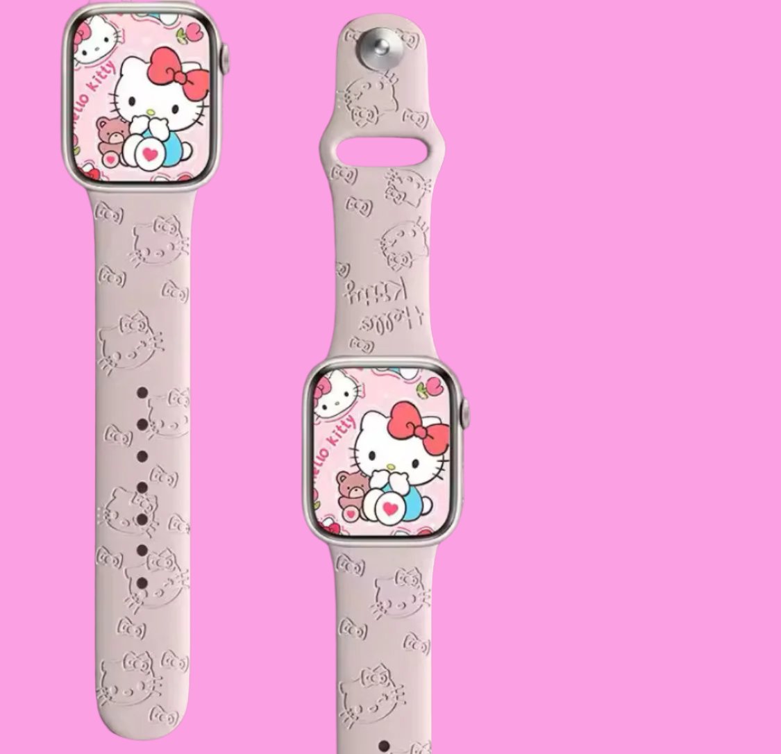 Hello Kitty Strap For Apple Watch